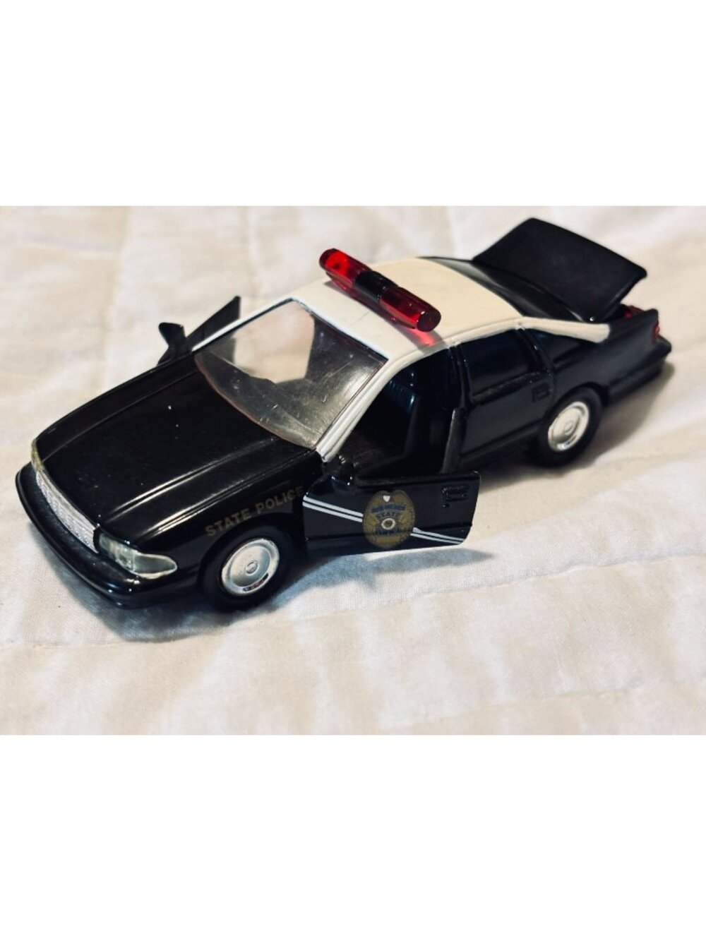 Vintage 1993 Road Champs Chevrolet Caprice New Mexico State Police Diecast Car 1